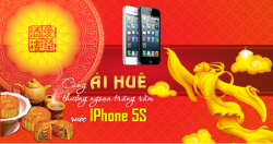 Cùng Ái Huê Thưởng Ngoạn Trăng Rằm, Rước Ngay Iphone 5S